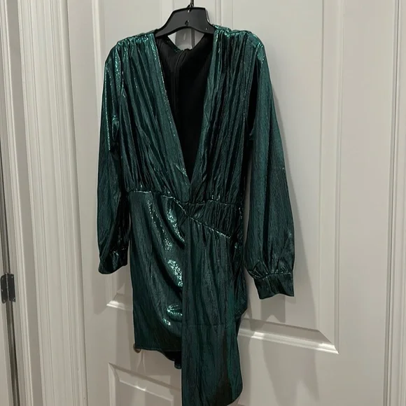 Emerald Greed Sparkle Dress